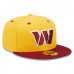 Бейсболка Washington Commanders New Era Flipside 2Tone 59FIFTY - Gold/Burgundy