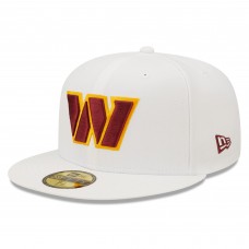 Бейсболка Washington Commanders New Era Omaha 59FIFTY - White