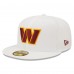 Бейсболка Washington Commanders New Era Omaha 59FIFTY - White