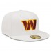 Бейсболка Washington Commanders New Era Omaha 59FIFTY - White