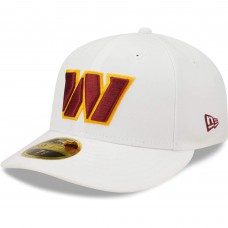Бейсболка Washington Commanders New Era Omaha Low Profile 59FIFTY - White