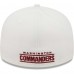 Бейсболка Washington Commanders New Era Omaha Low Profile 59FIFTY - White