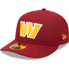 Бейсболка Washington Commanders New Era Omaha Low Profile 59FIFTY - Burgundy