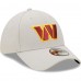 Бейсболка Washington Commanders New Era  Essential 39THIRTY - Gray