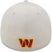 Бейсболка Washington Commanders New Era Wordmark Essential 39THIRTY - Gray