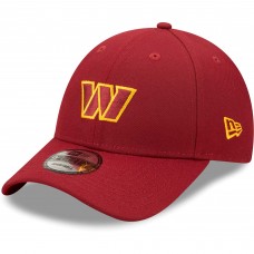 Washington Commanders New Era  Logo Essential 9FORTY Adjustable Hat - Burgundy