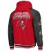 Куртка Толстовка на молнии Tampa Bay Buccaneers G-III Sports by Carl Banks Defender Raglan Varsity - Red