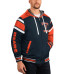 Толстовка Chicago Bears G-III Sports by Carl Banks Navy/Gray Extreme Full Back Reversible Full-Zip Jacket