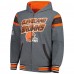 Толстовка на молнии Cleveland Browns G-III Sports by Carl Banks Extreme Full Back Reversible - Brown/Gray