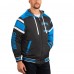 Толстовка на молнии Carolina Panthers G-III Sports by Carl Banks Extreme Full Back Reversible - Gray/Black