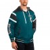 Толстовка на молнии Philadelphia Eagles G-III Sports by Carl Banks Extreme Full Back Reversible - Gray/Midnight Green