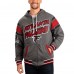 Кофта на молнии Atlanta Falcons G-III Sports by Carl Banks Extreme Full Back Reversible - Gray/Red