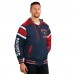 Толстовка на молнии New England Patriots G-III Sports by Carl Banks Extreme Full Back Reversible - Navy/Gray