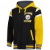 Кофта на молнии Pittsburgh Steelers G-III Sports by Carl Banks Extreme Full Back Reversible - Black/Gray