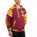 Толстовка на молнии Washington Commanders G-III Sports by Carl Banks Extreme Full Back Reversible - Burgundy/Gray