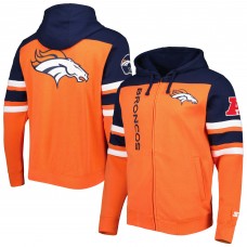 Толстовка на молнии Denver Broncos Starter Extreme - Orange