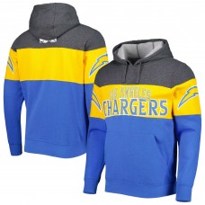 Толстовка Los Angeles Chargers Starter Extreme - Heather Charcoal/Powder Blue