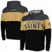 Толстовка New Orleans Saints Starter Extreme - Black/Heather Gray