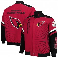 Куртка Arizona Cardinals G-III Sports by Carl Banks Extreme Redzone Full-Snap Varsity - Cardinal