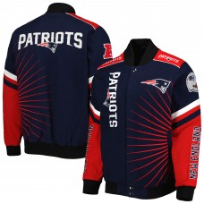 Куртка New England Patriots G-III Sports by Carl Banks Extreme Redzone Full-Snap Varsity - Navy