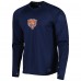 Футболка Chicago Bears MSX by Michael Strahan Interval Long Sleeve Raglan - Navy