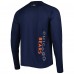 Футболка Chicago Bears MSX by Michael Strahan Interval Long Sleeve Raglan - Navy