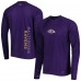 Футболка Baltimore Ravens MSX by Michael Strahan Interval Long Sleeve Raglan - Purple Футболка Baltimore Ravens MSX by Michael Strahan Interval Long Sleeve Raglan - Purple