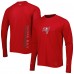 Футболка Tampa Bay Buccaneers MSX by Michael Strahan Interval Long Sleeve Raglan - Red