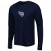 Футболка Tennessee Titans MSX by Michael Strahan Interval Long Sleeve Raglan - Navy