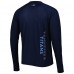Футболка Tennessee Titans MSX by Michael Strahan Interval Long Sleeve Raglan - Navy
