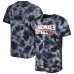 Футболка Arizona Cardinals MSX by Michael Strahan Black Recovery Tie-Dye