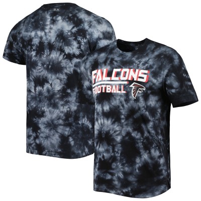 Футболка Atlanta Falcons MSX by Michael Strahan Recovery Tie-Dye - Black