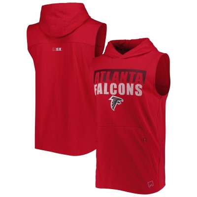 Толстовка Atlanta Falcons MSX by Michael Strahan Red Relay Sleeveless