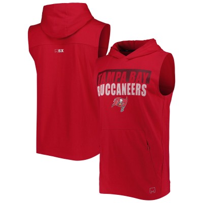 Майка с капюшоном Tampa Bay Buccaneers MSX by Michael Strahan Relay - Red