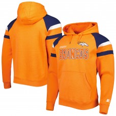 Толстовка Denver Broncos Starter Draft Fleece Raglan - Orange