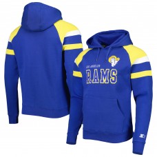 Толстовка Los Angeles Rams Starter Draft Fleece Raglan - Royal