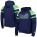 Толстовка Seattle Seahawks Starter Draft Fleece Raglan - College Navy