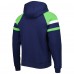 Толстовка Seattle Seahawks Starter Draft Fleece Raglan - College Navy