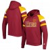 Толстовка Washington Commanders Starter Draft Fleece Raglan - Burgundy