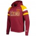Толстовка Washington Commanders Starter Draft Fleece Raglan - Burgundy
