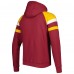 Толстовка Washington Commanders Starter Draft Fleece Raglan - Burgundy