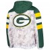 Куртка на короткой молнии Green Bay Packers Starter Thursday Night Gridiron Raglan - White/Green