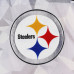 Куртка Pittsburgh Steelers Starter White/Black Thursday Night Gridiron Raglan Half-Zip Hooded