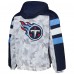 Куртка на короткой молнии Tennessee Titans Starter Thursday Night Gridiron Raglan - White/Navy