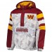 Куртка на короткой молнии Washington Commanders Starter Thursday Night Gridiron Raglan - White/Burgundy