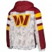 Куртка на короткой молнии Washington Commanders Starter Thursday Night Gridiron Raglan - White/Burgundy