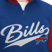 Свитшот Buffalo Bills Tommy Hilfiger Royal/Red Aiden Quarter-Zip
