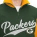 Кофта Green Bay Packers Tommy Hilfiger Green/Gold Aiden Quarter-Zip
