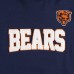 Лонгслив с капюшоном Chicago Bears Tommy Hilfiger Alex - Navy/White