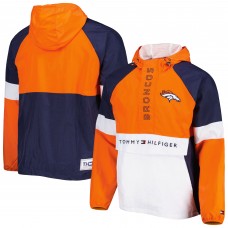 Толстовка Denver Broncos Tommy Hilfiger Quarter-Zip - Orange